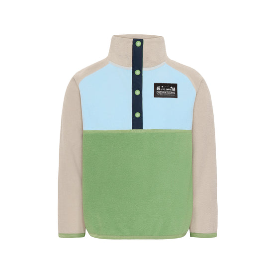 Didriksons Kids Monte Half Button (Green)