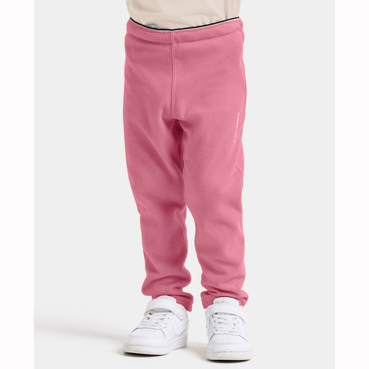 Didriksons Monte Kids Fleece Pants (Heather Pink)