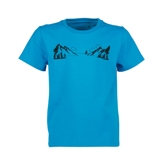 Didriksons Mynta Youth T-Shirt (Blue Lagoon)