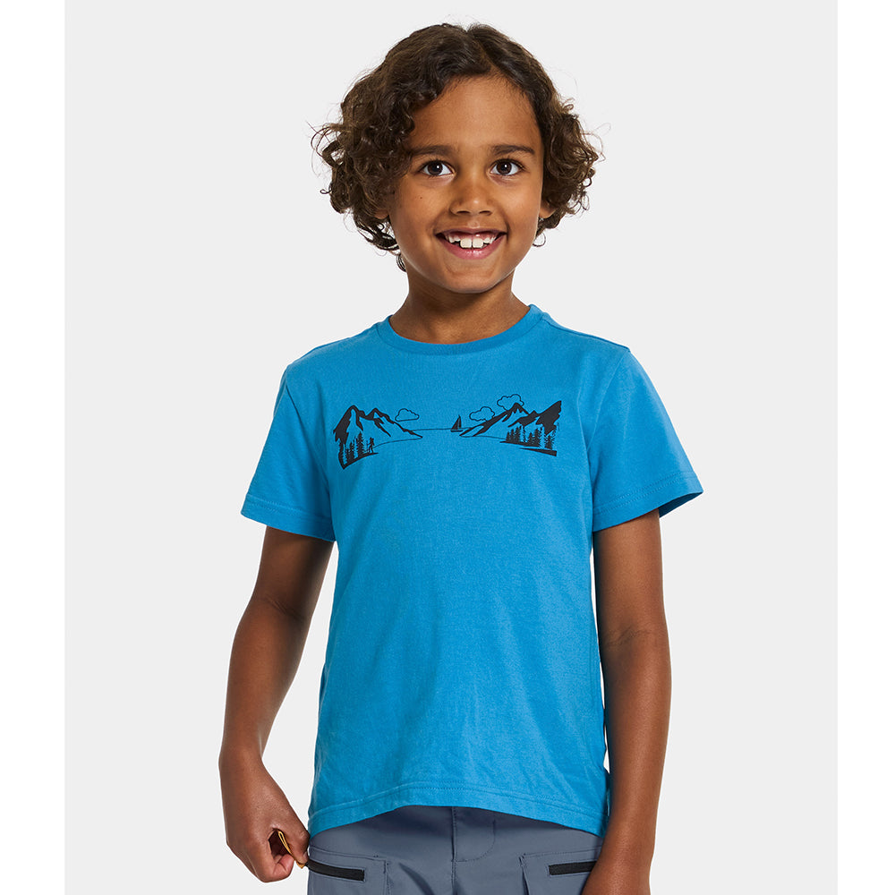 Didriksons Mynta Youth T-Shirt (Blue Lagoon)