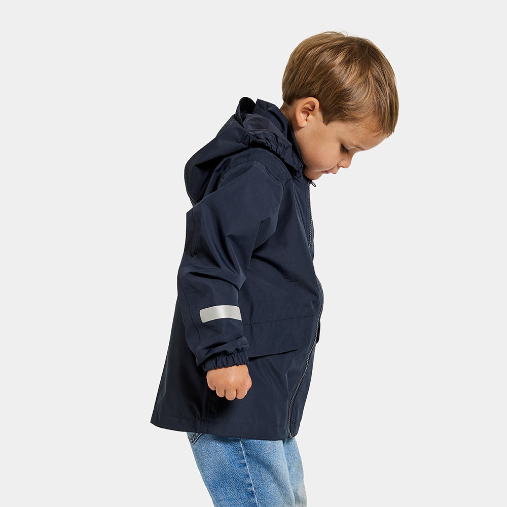 Didriksons Norma Kids Waterproof Jacket (Navy)