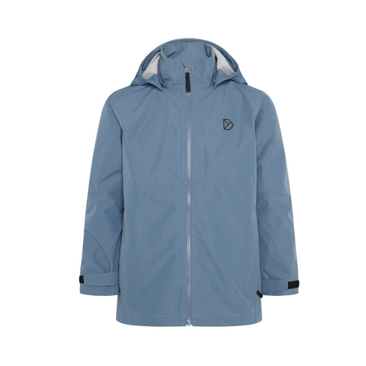 Didriksons Youth Piko Waterproof Jacket (Blue Fog)