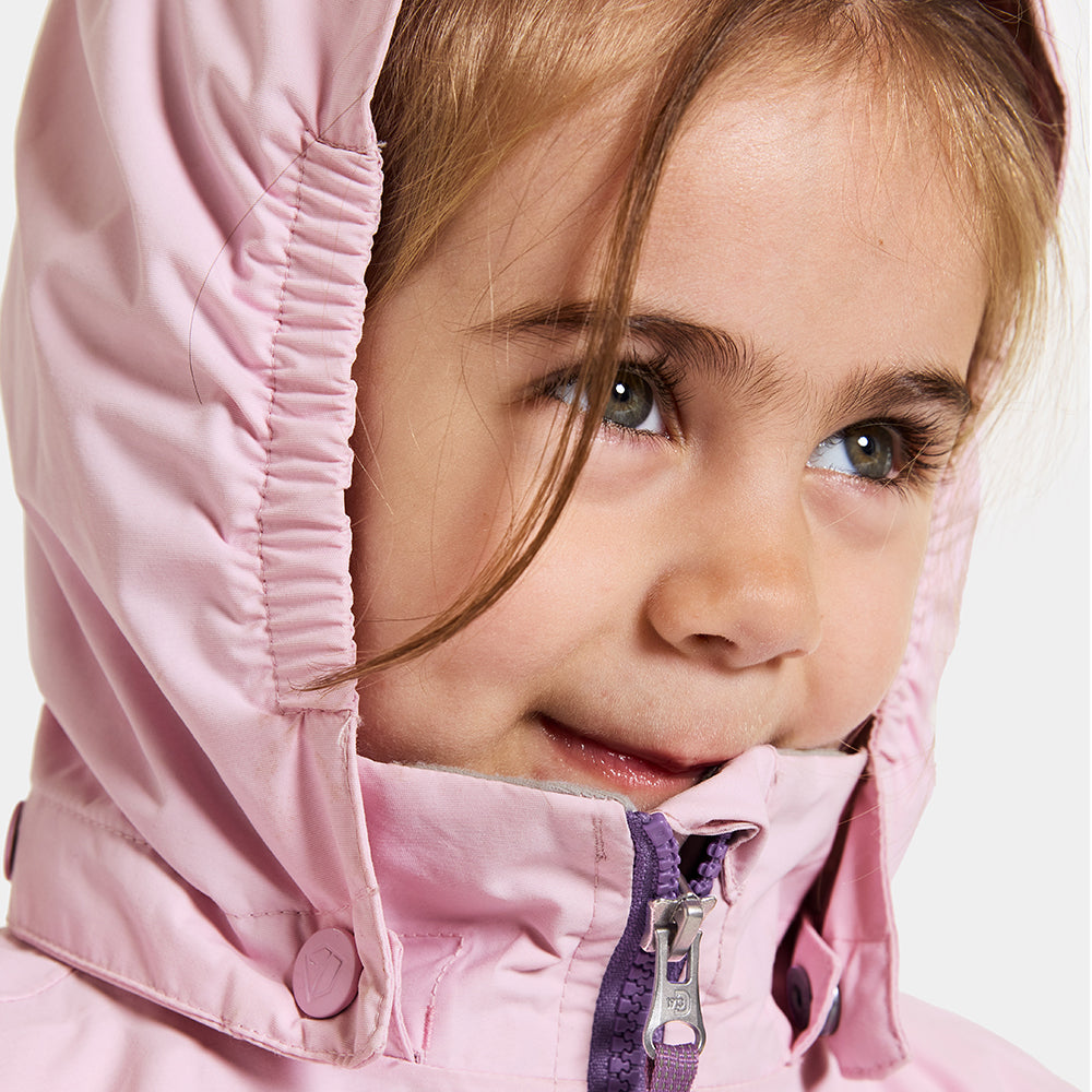 Didriksons Pilvi Kids Waterproof Jacket (Tulip Purple)