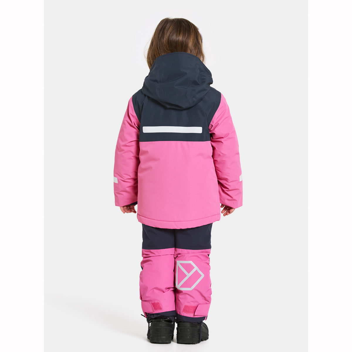 Didriksons Skare Kids Waterproof Insulated Ski Set (Sweet Pink)