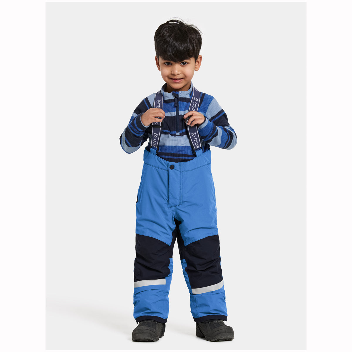Didriksons Skare Kids Waterproof Insulated Ski Set (Sapphire Blue)