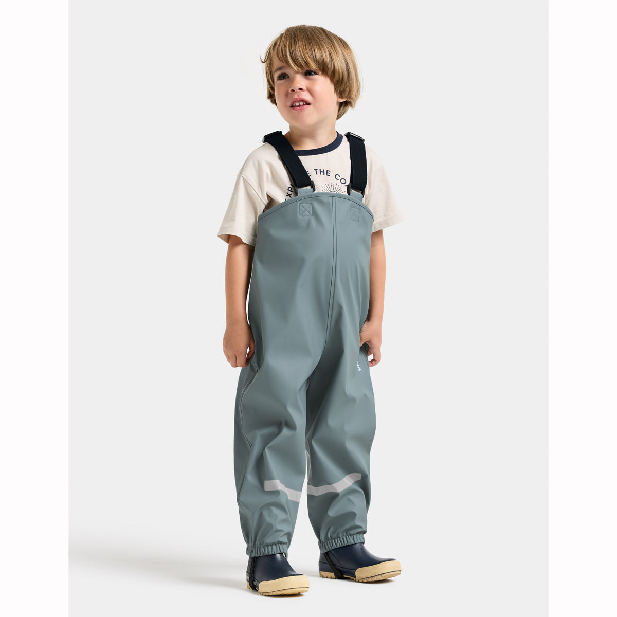 Didriksons Kids Waterproof Slaskeman Sets (Ocean Mint)