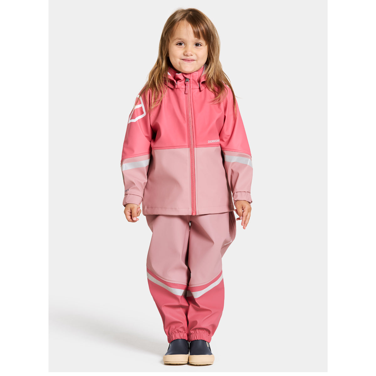 Didriksons Waterman Kids Set (Soft Pink)
