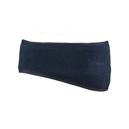 Barts kids fleece headband in navy
