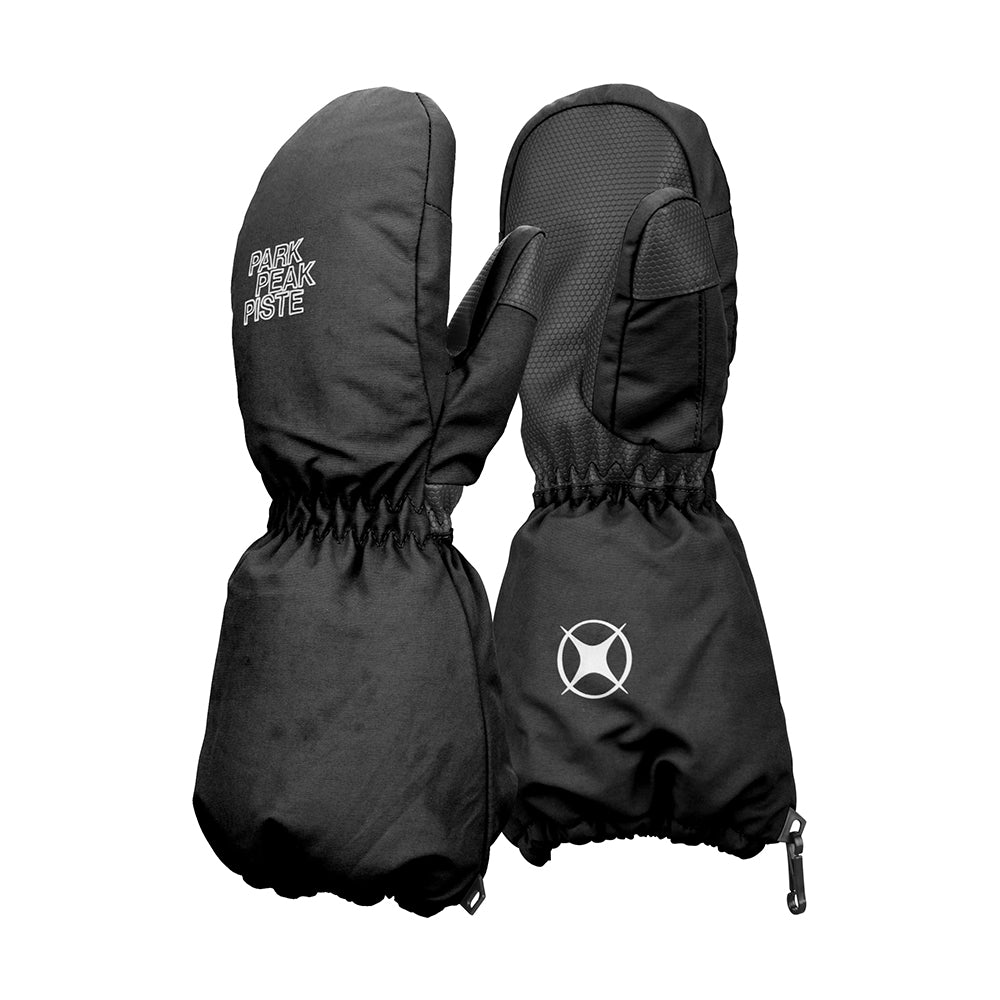 Manbi kids Ice Claw mittens in black