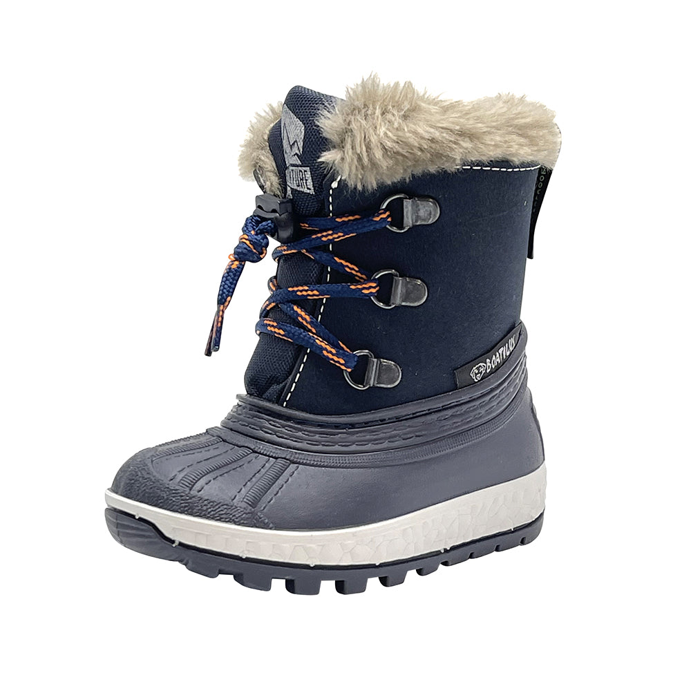 Nanouk kids snow boots in navy