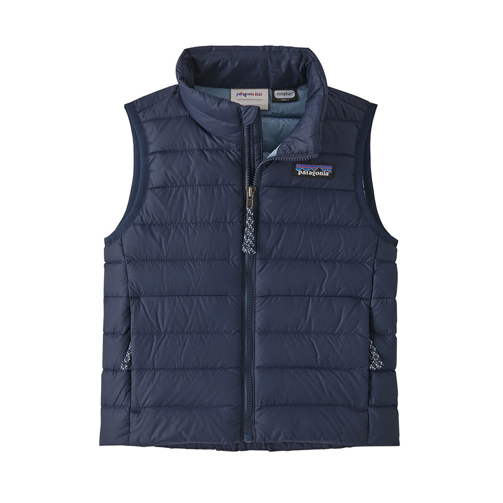Patagonia Baby Navy Blue Down Vest