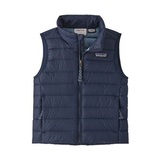 Patagonia Baby Navy Blue Down Vest