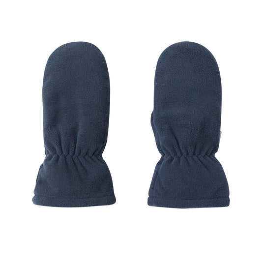 Reima kids fleece mittens in navy