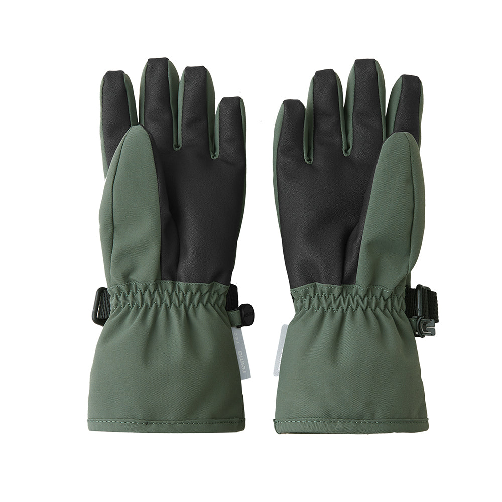 Reima Tartu Kids Waterproof Winter Gloves (Thyme Green)