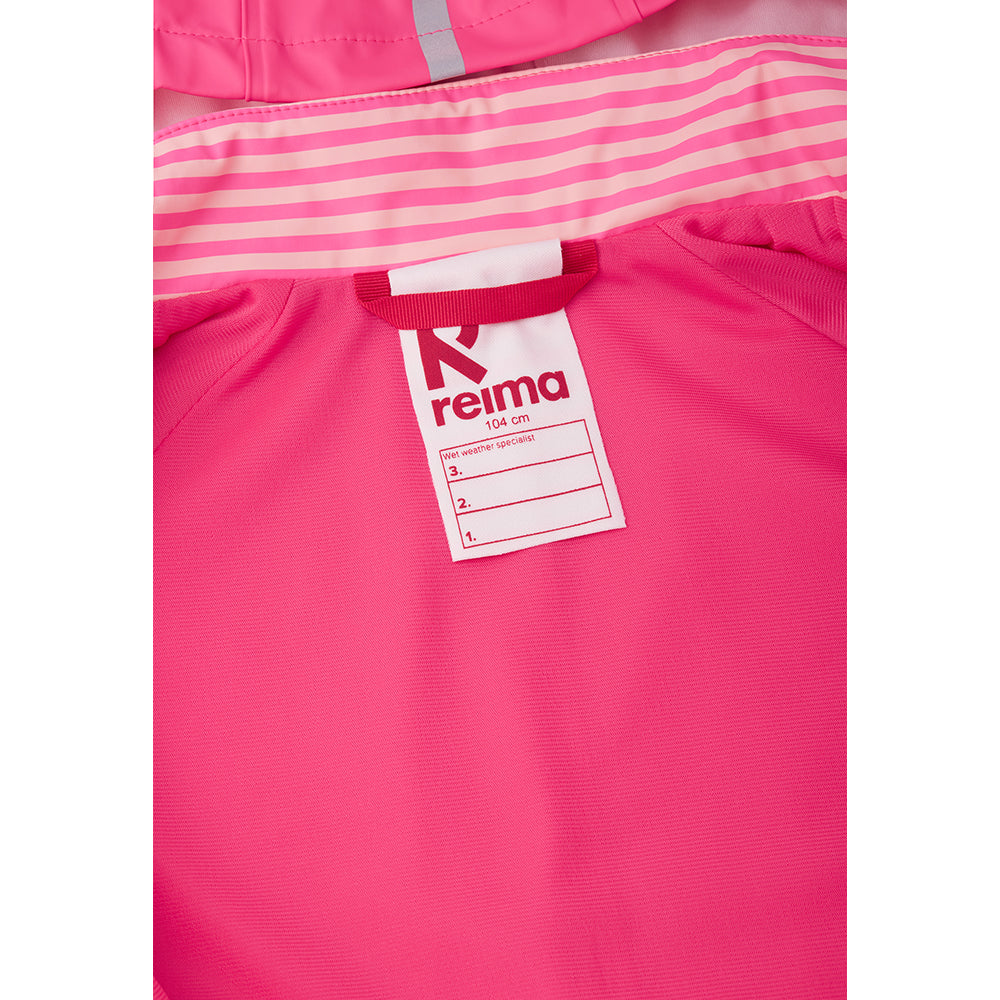 Reima Roiske Kids Puddle Suit Overalls (Powder Pink)