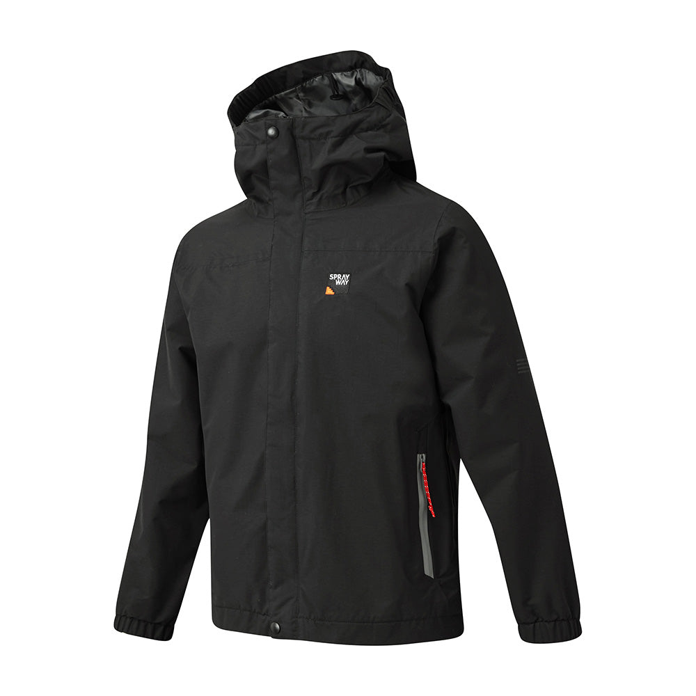 Sprayway Kids Herbie Waterproof Shell Jacket (Black)