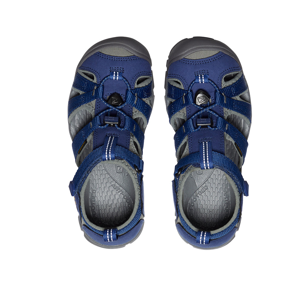 Keen Kids Seacamp CNX Sandals (Blue Depths Gargoyle)