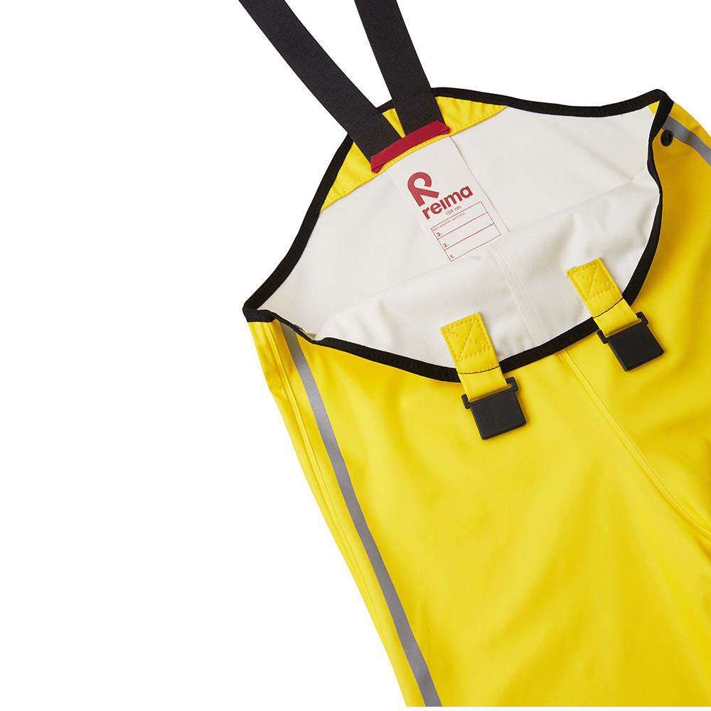 Reima Lammikko Kids Waterproof Dungarees (Yellow)