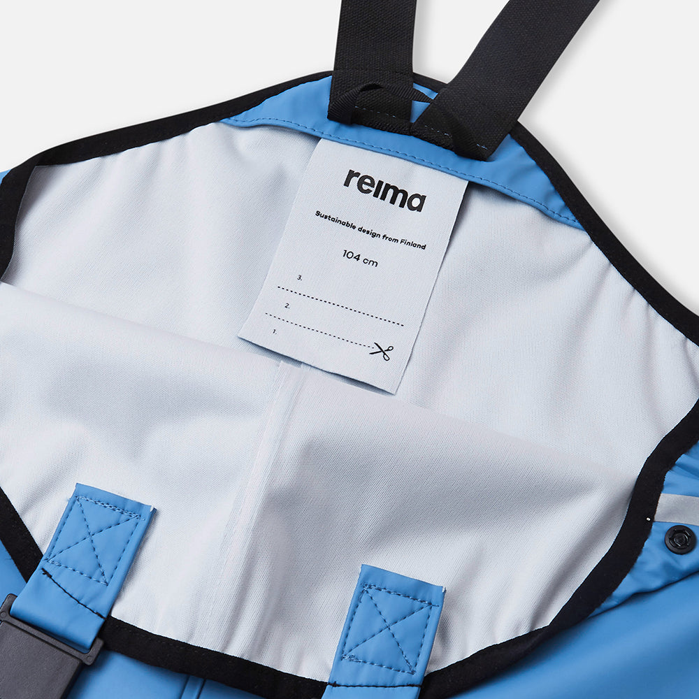 Reima Lammikko Kids Waterproof Dungarees (Denim Blue)