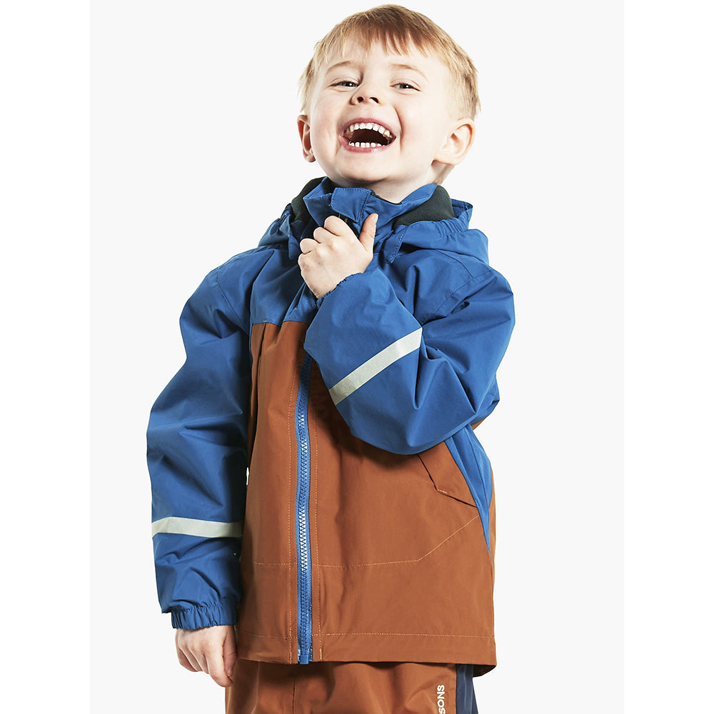 Didriksons Enso Kids Jacket (Classic Blue)