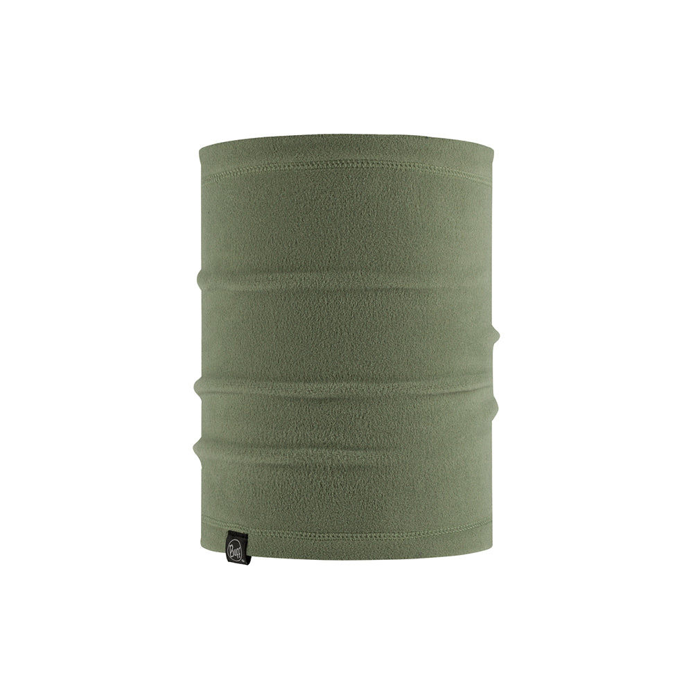 Buff kids fleece snood neck warmer win khaki green