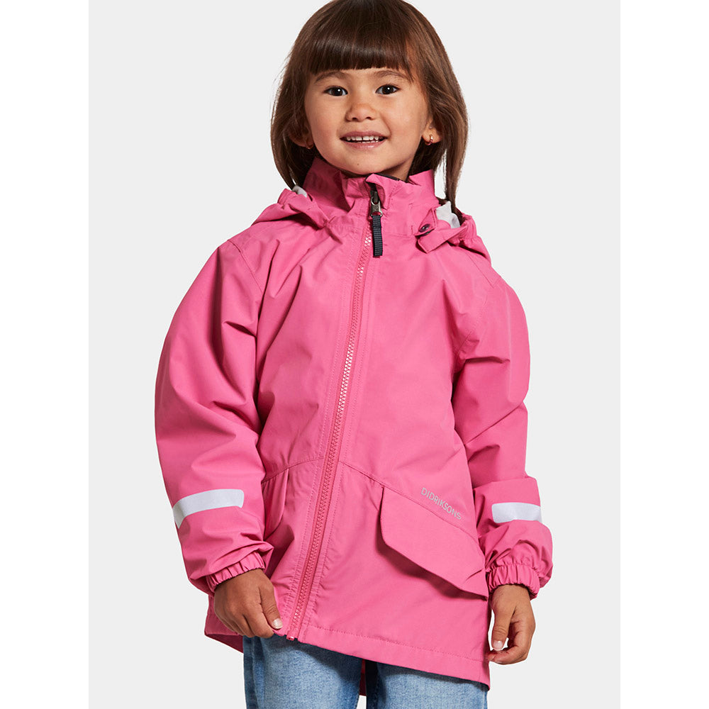 Didriksons Norma Kids Waterproof Jacket (Sweet Pink)