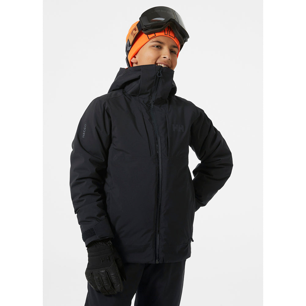 Helly Hansen Junior Alpha Ski Jacket (Black)