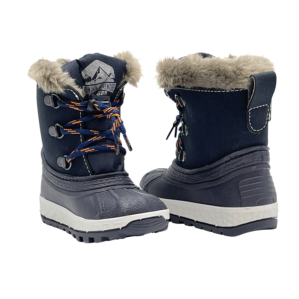 Manbi Kids Nanouk Snow Boots (Navy)