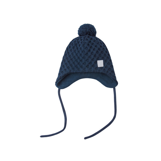 Reima Baby Nunavut Merino Wool Hat (Navy)
