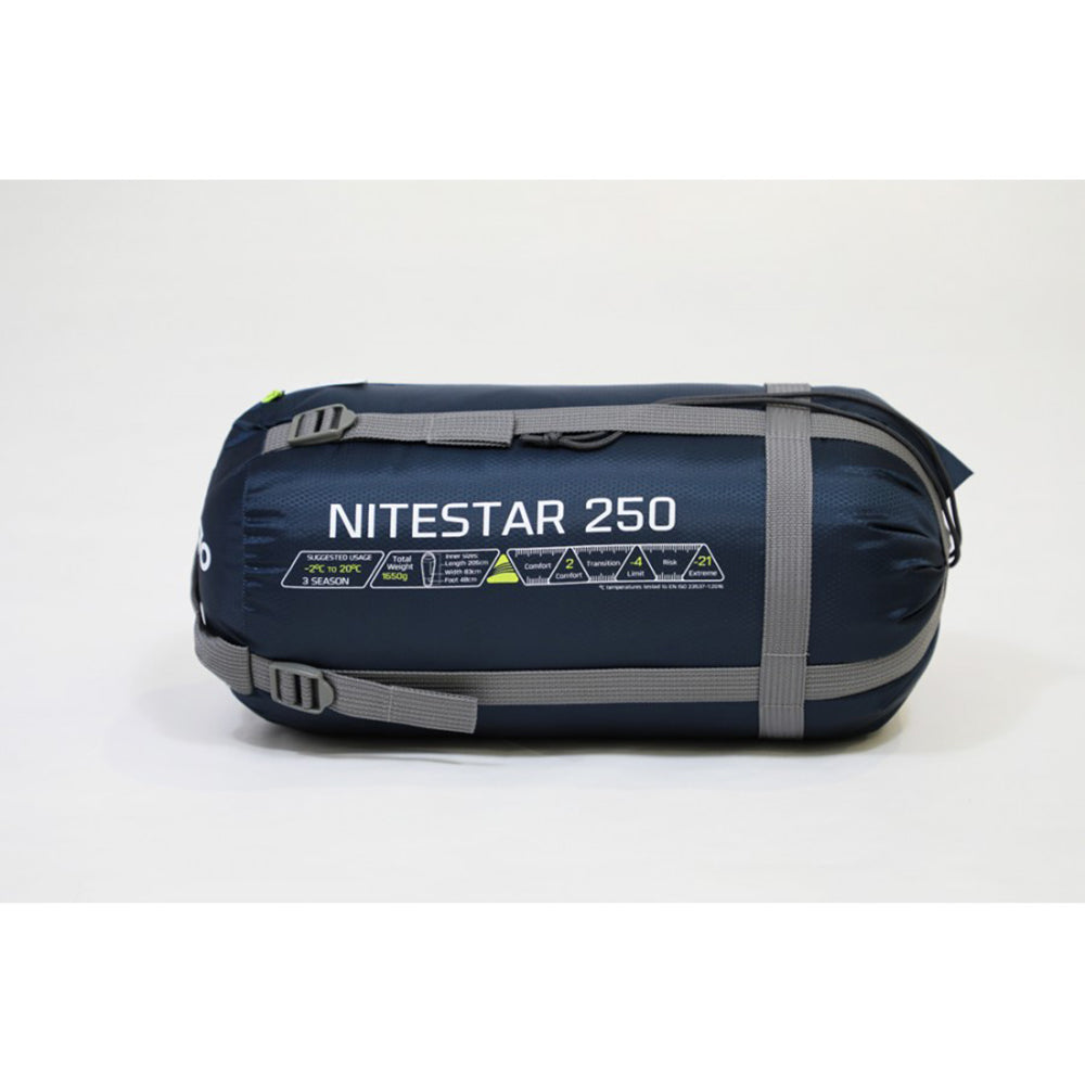 Vango Nitestar Alpha 250 Sleeping Bag (Ocean Green)