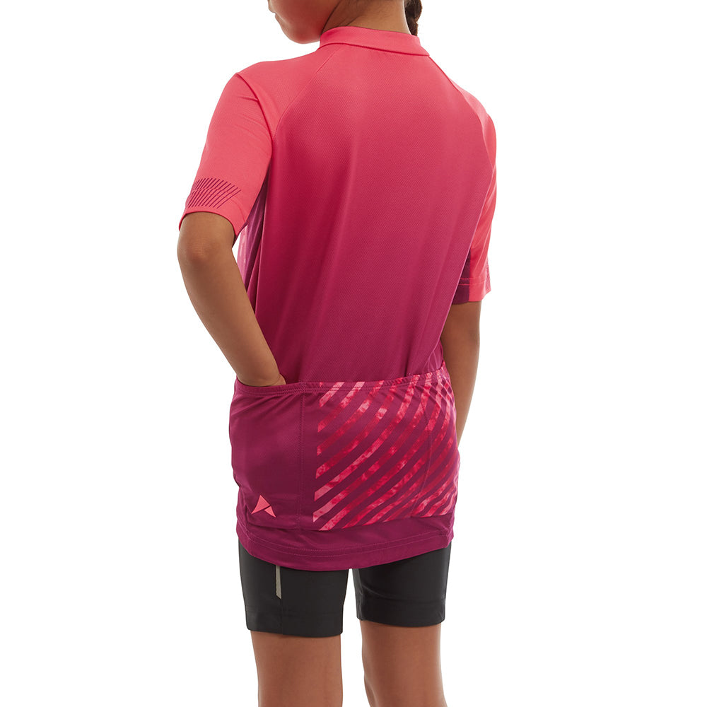 Altura Airstream Kids Short Sleeve Cycling Jersey (Pink)