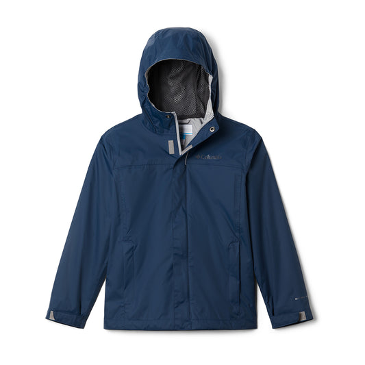 Columbia boys waterproof jacket in navy blue