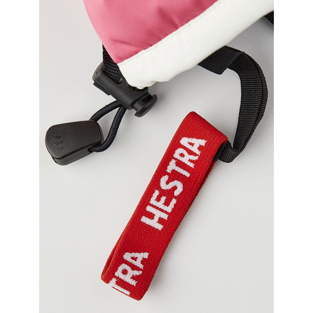 Hestra C-Zone Jr Gauntlet Kids Ski Mittens (Fushia)