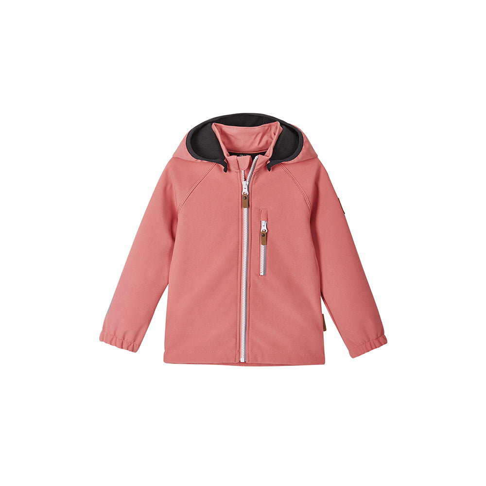 Reima Kids Vantti Softshell Jacket (Pink Coral)