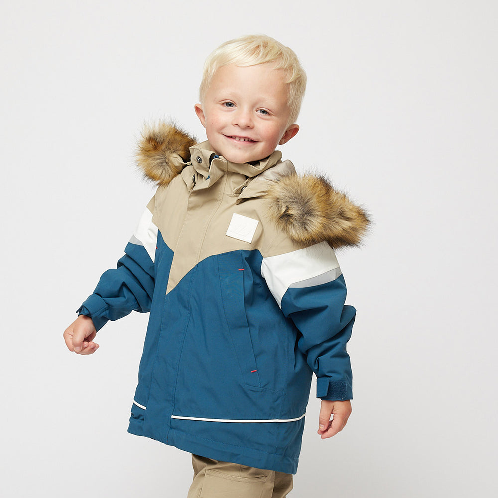 Skogstad Litlegjolet Kids Mini Winter Jacket (Chinchilla)