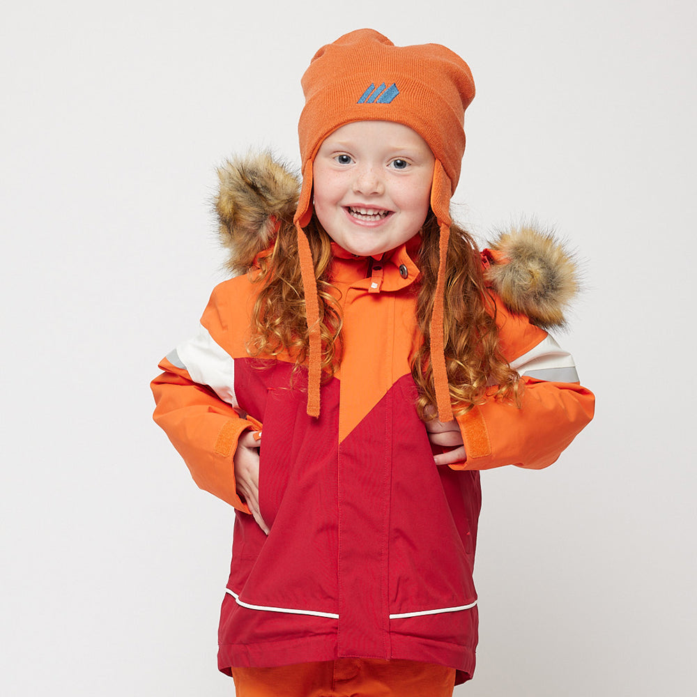 Skogstad Litlegjolet Kids Mini Winter Jacket (Warm Orange)