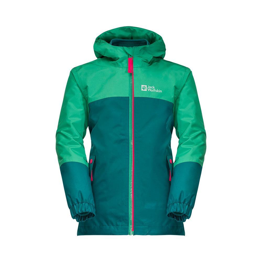 Waterproof Jacket Jack Wolfskin 128 In COSY BEAR 3IN1 PARKA G