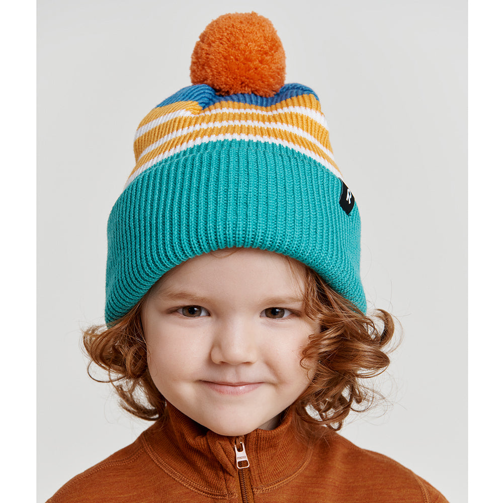 Reima Kids Pipa Merino Wool Beanie (Green Lake)
