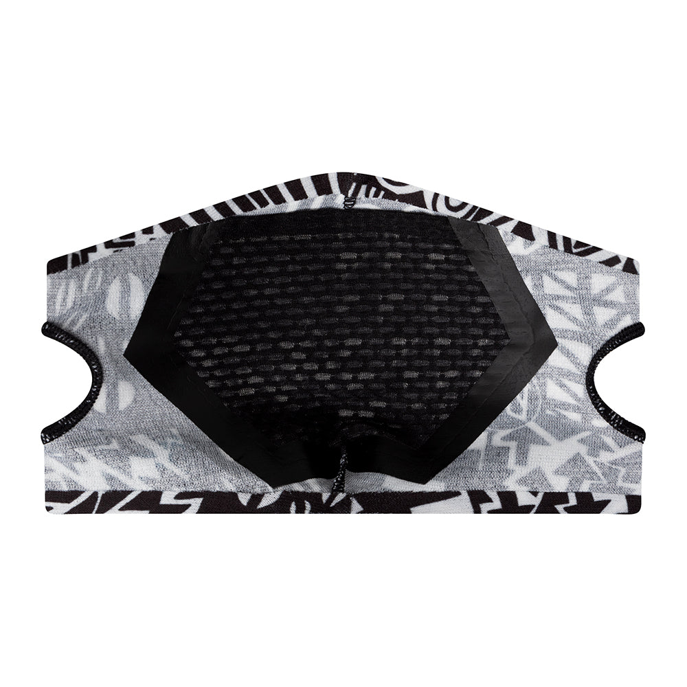 Buff Junior Face Mask (Black and White)-Little Adventure Shop