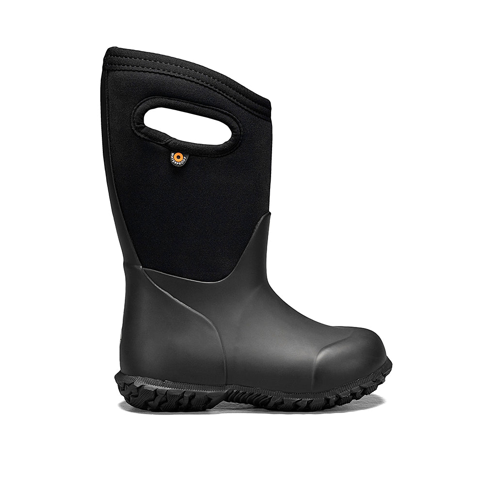 Bogs York Kids Insulated Rain Boots (Black)