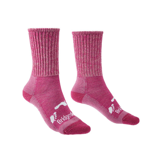 Bridgedale Junior Hike Socks (Pink)-Little Adventure Shop