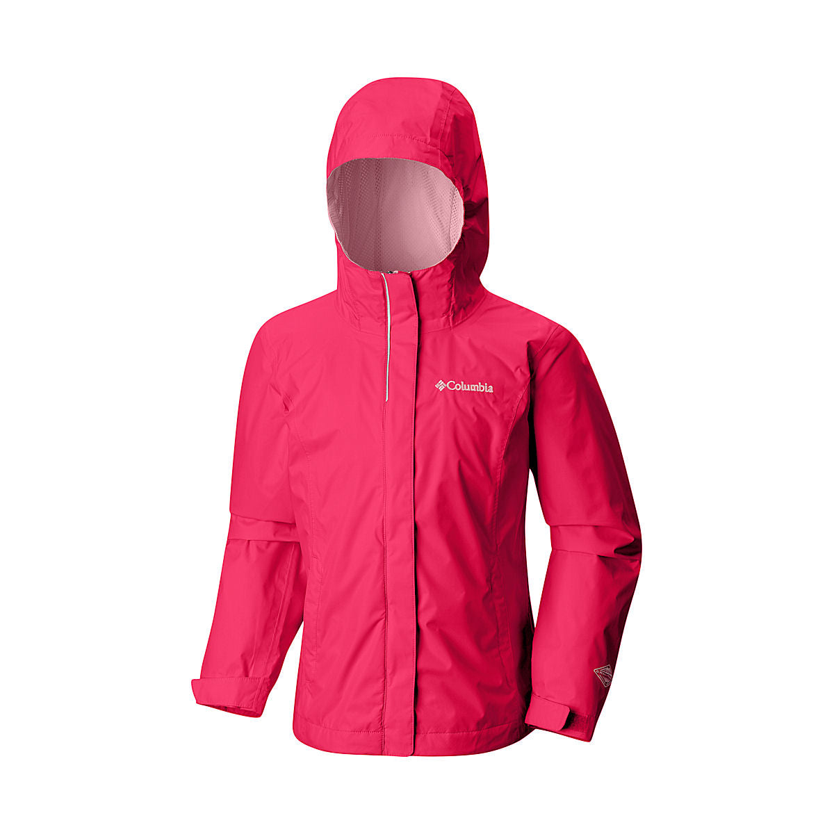 Columbia pink rain jacket 2025