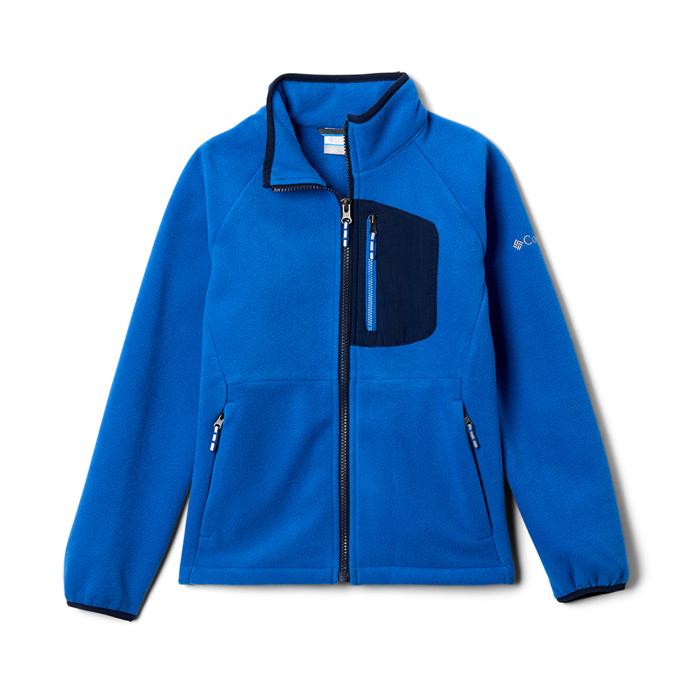 Columbia Kids Fast Trek Fleece Jacket Bright Indigo Little