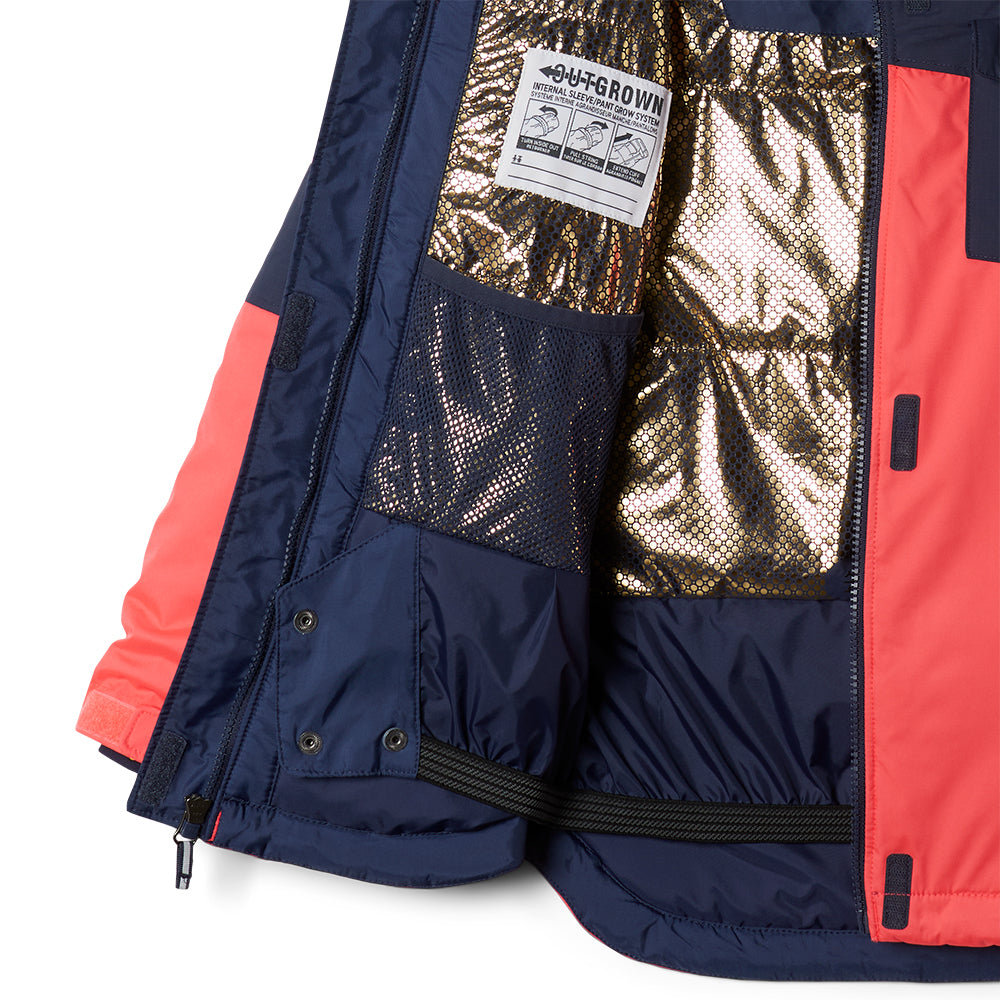 Columbia Kids Mighty Mogul Ski Jacket (Neon Sunrise)