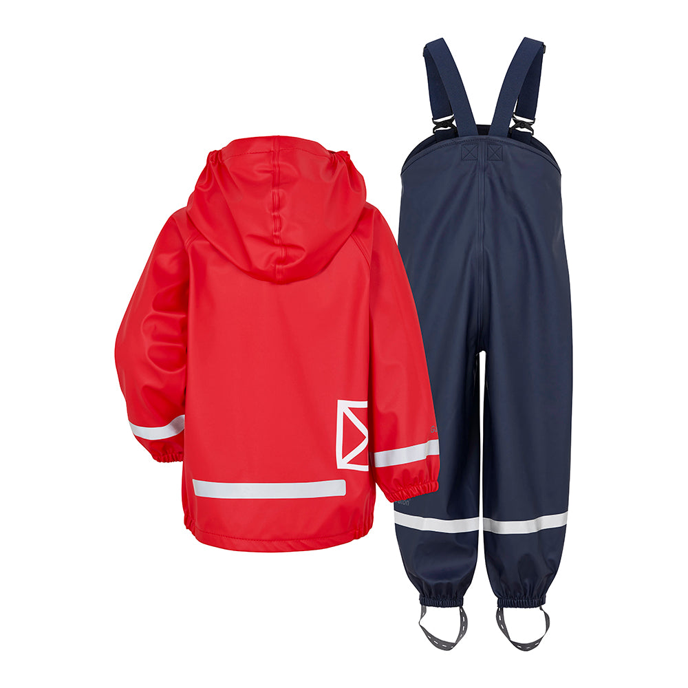 Didriksons Waterproof Slaskeman Set (Red)
