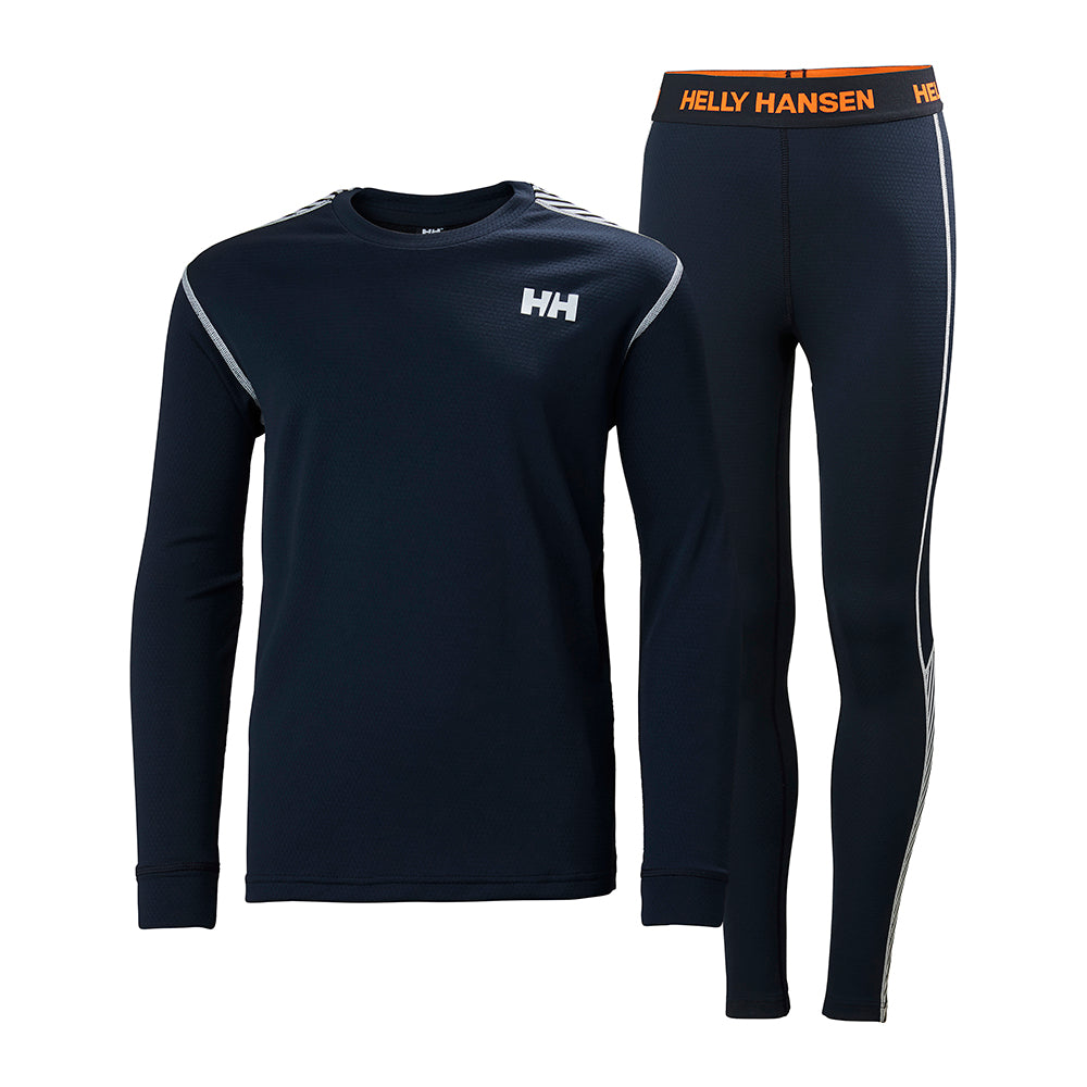 Kids Helly Hansen LIFA thermal set in navy