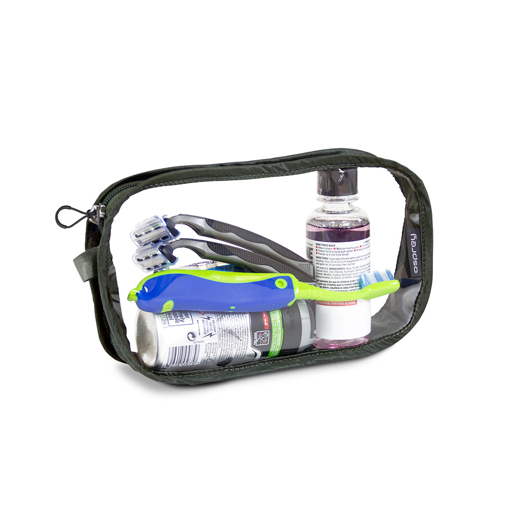 Osprey carry on transparent wash bag