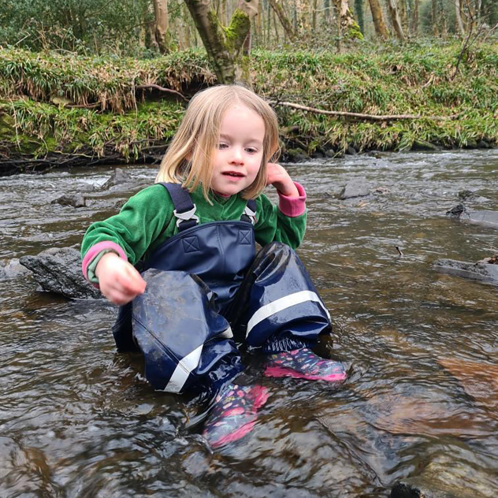 Schools Waterproof Didriksons Navy Dungarees Bundle x 30