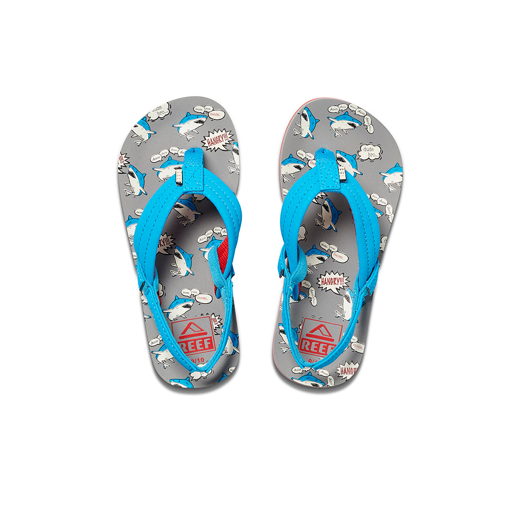 Reef Little Ahi Flip-Flops (Nom Nom)-Little Adventure Shop