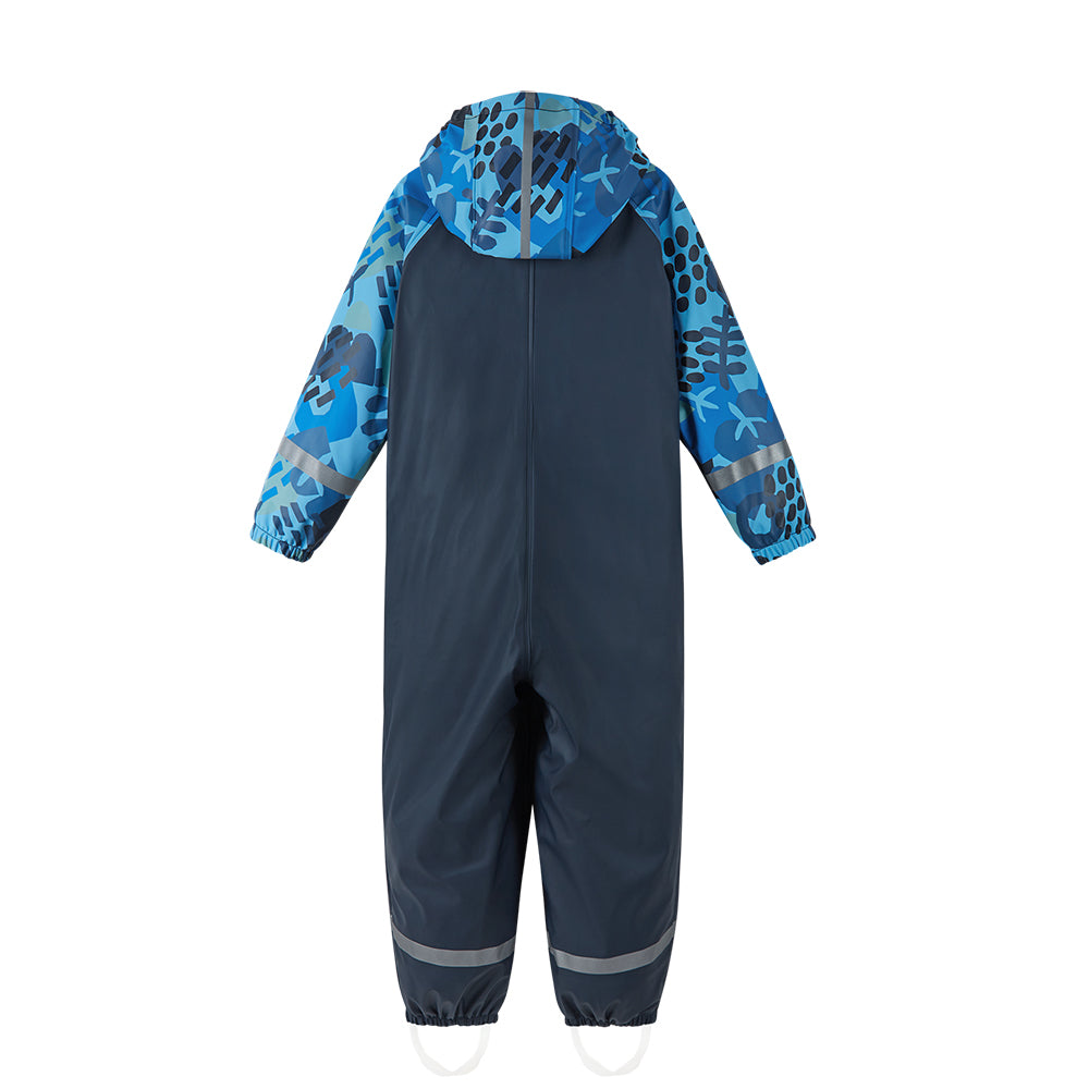 Reima Roiske Toddler Puddle Suit Overalls (Navy)
